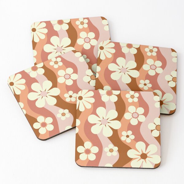 Item preview, Retro Florals - Neutral designed and sold by Graphic Daisy.