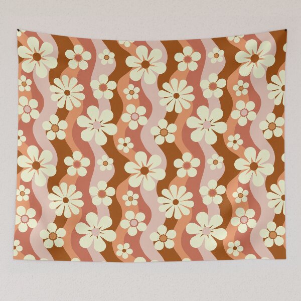 Item preview, Retro Florals - Neutral designed and sold by Graphic Daisy.
