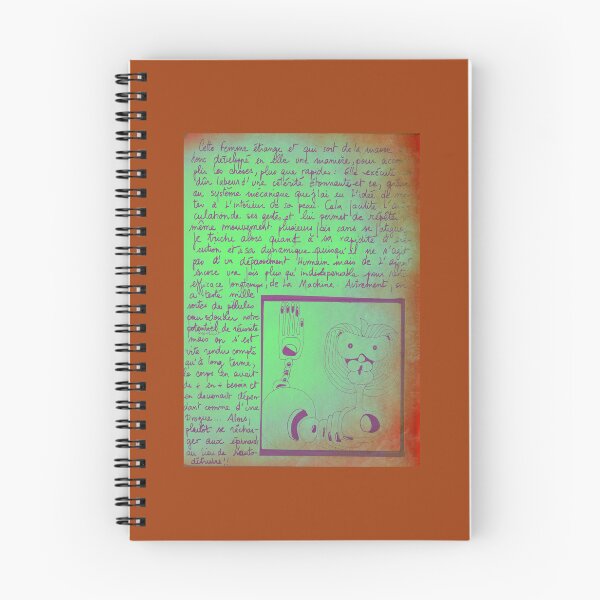 Item preview, Sketch and annotations of an imaginary character designed and sold by Carré Comme Orange.
