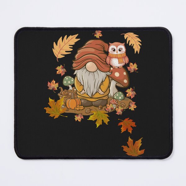 Item preview, Fall Gnome, Owl, Mushrooms and Leaves Autumn designed and sold by Cute & Sassy Custom Gifting Boutiques.