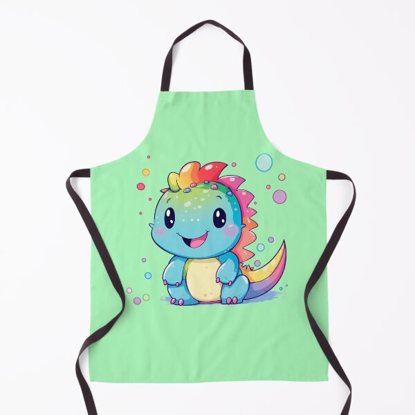 Item preview, Kawaii Cute Happy Rainbow Dino designed and sold by taniasofia.