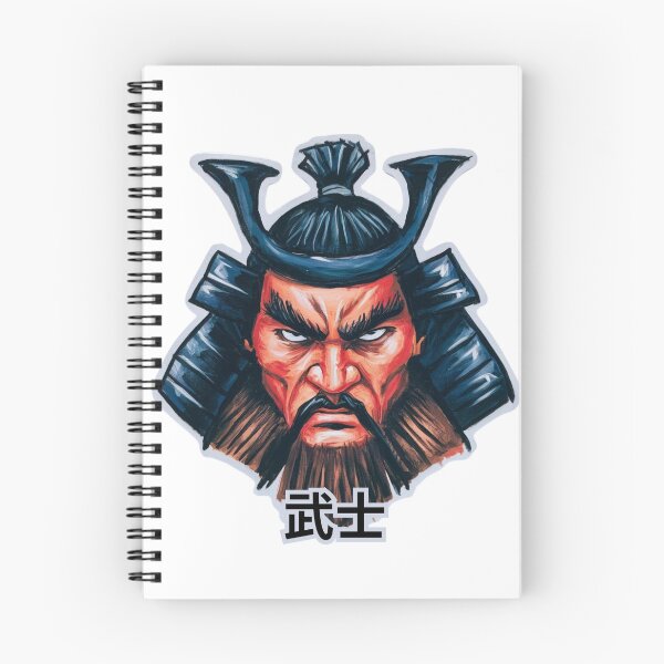 Item preview, Face of a samurai warrior designed and sold by rick8888.