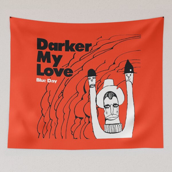 Item preview, Darker My Love Blue Day designed and sold by RogerCasey.