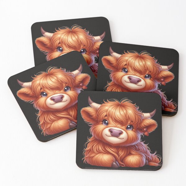 Item preview, Scottish Hairy Highland Cow ' HeNRY B 2 ' designed and sold by ELK20.