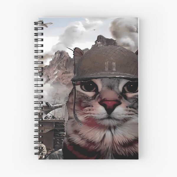 Artikelvorschau, War Cat - Thousand Yard Stare Meme entworfen und verkauft von ArtByDall.