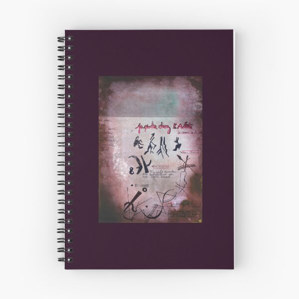 Item preview, Sketches and annotations artists lyrical abstraction  designed and sold by Carré Comme Orange.