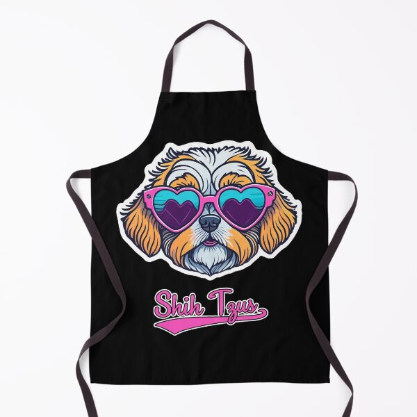 Item preview, Shih Tzus in Heart Shaped Sunglasses designed and sold by KellysComColors.