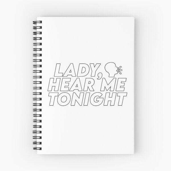 Item preview, Lady, hear me tonight meme designed and sold by Johar's Finish.