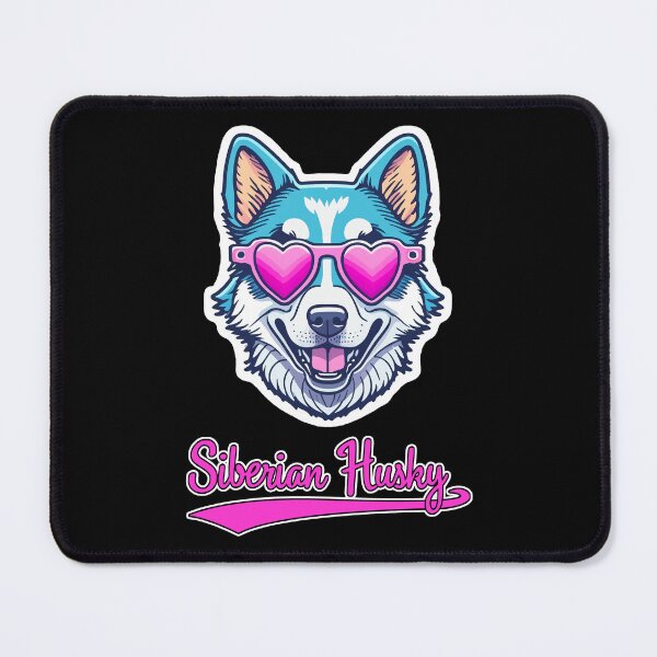 Item preview, Siberian Husky in Heart Shaped Sunglasses designed and sold by KellysComColors.
