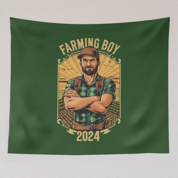 Item preview, Farming Boy 2024 designed and sold by Markoni's Bazaar.