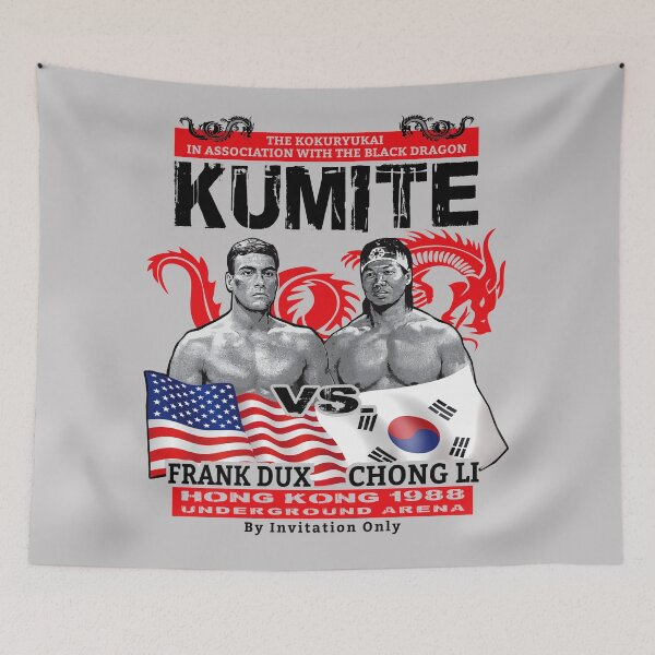 Item preview, Frank Dux contra Chong Li Lts designed and sold by Alema Art.