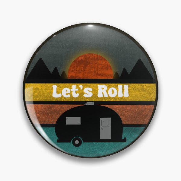 Item preview, Vintage Let'S roll camper design designed and sold by Etkennedy.