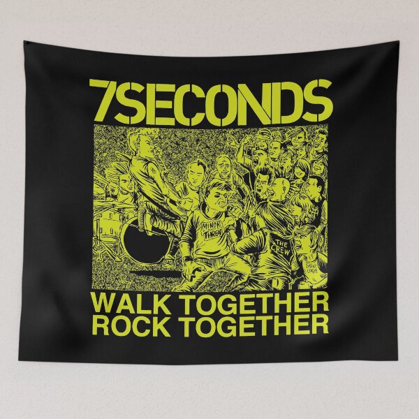 Item preview, 7 Seconds Walk Together Rock Together designed and sold by RogerCasey.