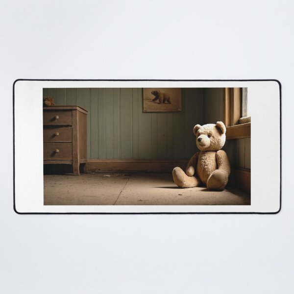 Item preview, Echoes of Childhood: A Teddy Bear's Solitude in a Forgotten Room designed and sold by Wannaprasert.