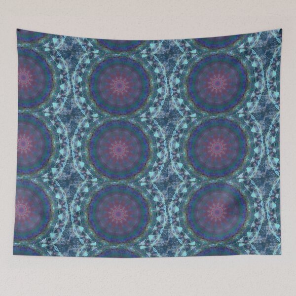 Item preview, Winter colors Tie Dye Kaleidoscope psychedelic deadhead phish phan designed and sold by AuroraXGreen.
