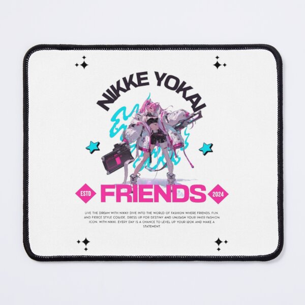 Item preview, Nikke yokai, anime character friends designed and sold by thegamerhero.