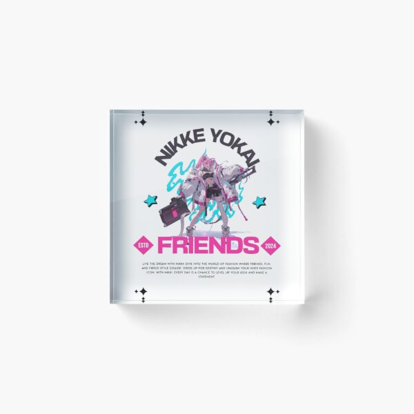 Item preview, Nikke yokai, anime character friends designed and sold by thegamerhero.