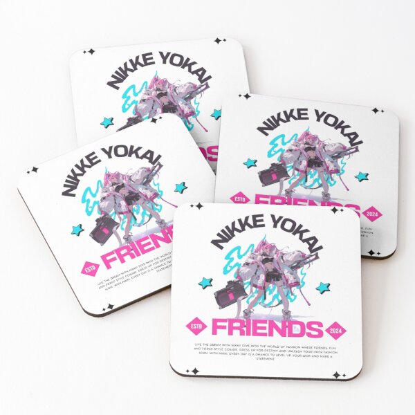 Item preview, Nikke yokai, anime character friends designed and sold by thegamerhero.