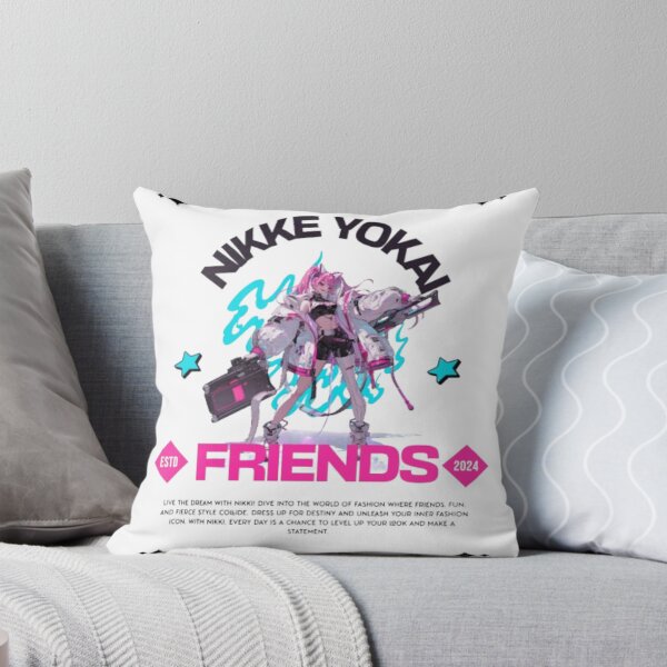 Item preview, Nikke yokai, anime character friends designed and sold by thegamerhero.