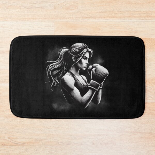 Item preview, Boxing, Training, Girl, Sport, Fit, Strength, Condition, Motivation, Health, Fitness, Kickboxing designed and sold by CrisMor-Art.