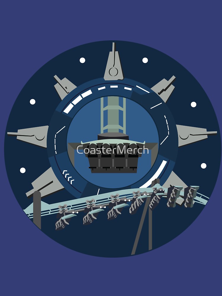 Galactic Space Rollercoaster Design by CoasterMerch