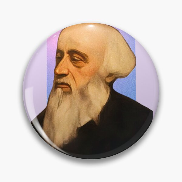 Item preview, English Writer William Barnes - purple pink - illustration  designed and sold by Litstoy.