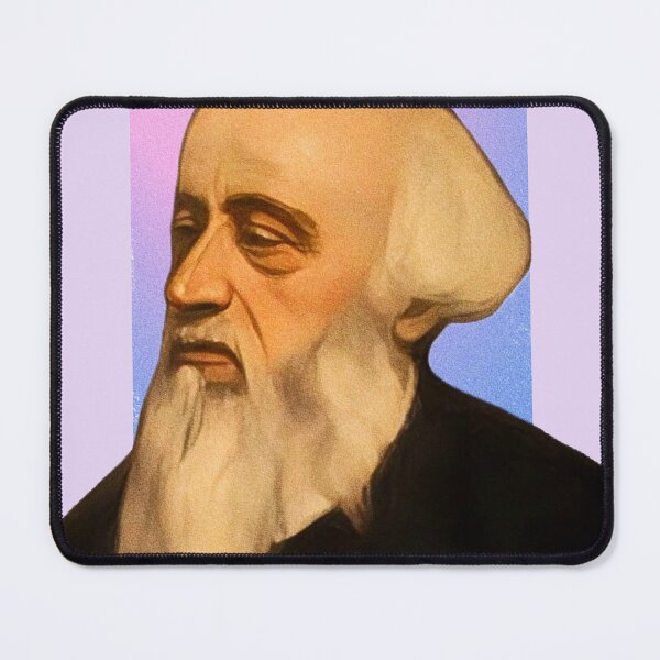 Item preview, English Writer William Barnes - purple pink - illustration  designed and sold by Litstoy.