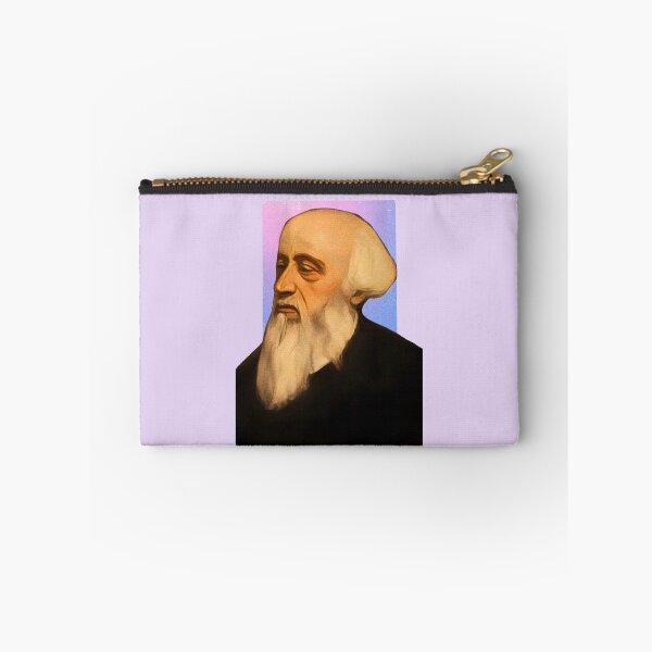 Item preview, English Writer William Barnes - purple pink - illustration  designed and sold by Litstoy.