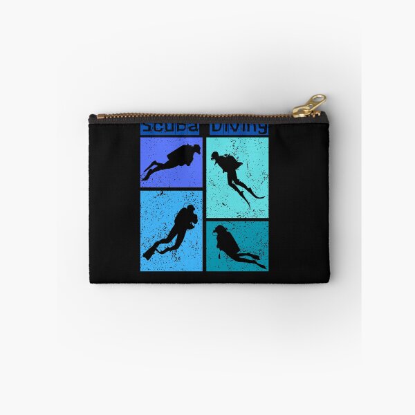 Item preview, Distressed Color Block Scuba Diver Design designed and sold by AlienOccupation.