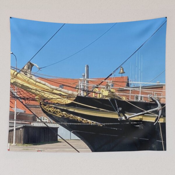 Item preview, Black ship designed and sold by ClaireRequa.