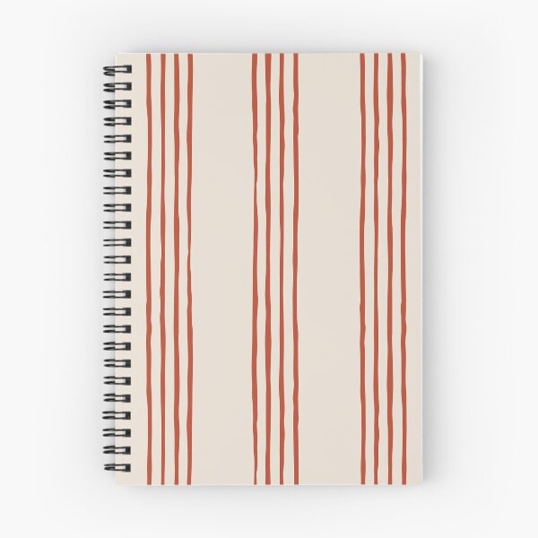 Item preview, Red multi stripes on cream background designed and sold by cezidesign.