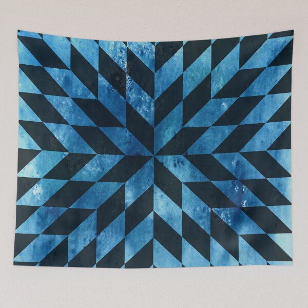 Artikelvorschau, Starburst tiefblau entworfen und verkauft von tristanmillward.