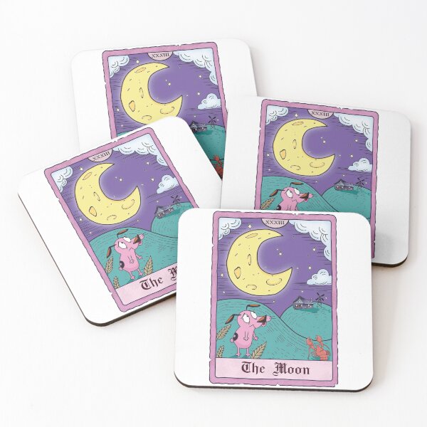 Item preview, Courage moon tarot card  designed and sold by Madison Creates.