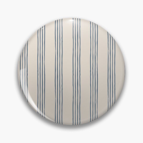 Item preview, Blue multi stripes on cream background designed and sold by cezidesign.