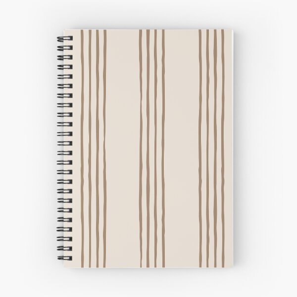 Item preview, Brown multi stripes on cream background designed and sold by cezidesign.