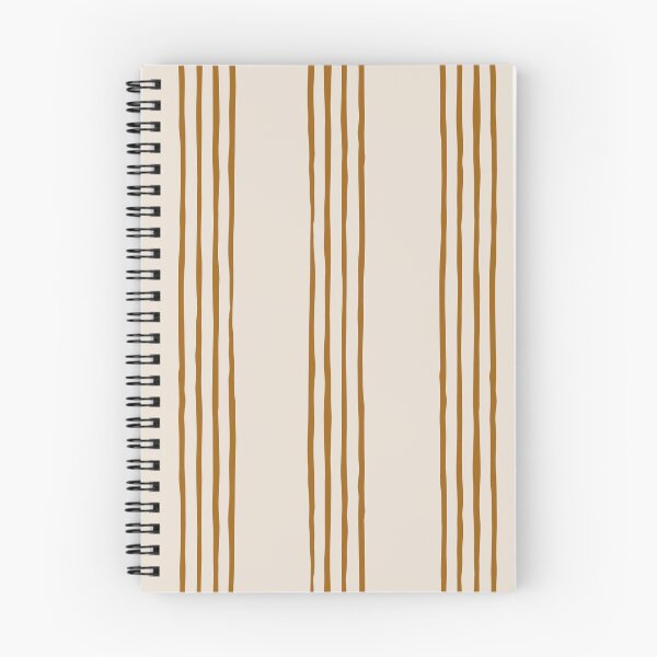 Item preview, Ocher multi stripes on cream background designed and sold by cezidesign.