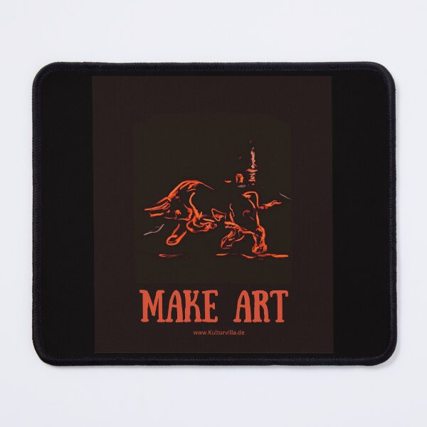 Item preview, A powerful bull in front of the majestic backdrop of the Inselsberg designed and sold by Nicole Leidenfrost.