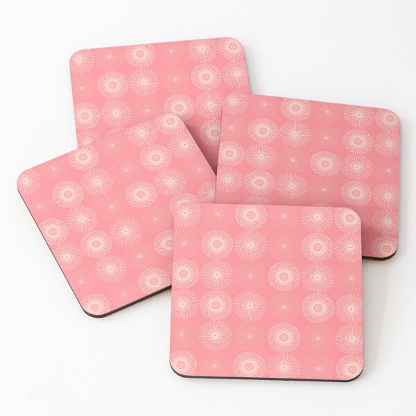 Item preview, Retro Spiro Graph pink/cream designed and sold by MinnietheCat.