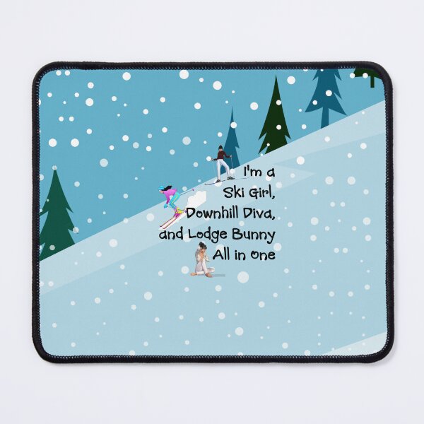 Item preview, Downhill Ski Diva designed and sold by teepossible.