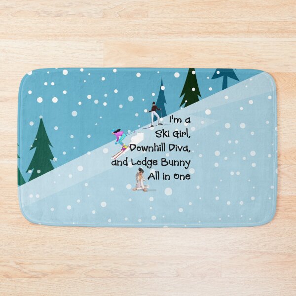 Item preview, Downhill Ski Diva designed and sold by teepossible.