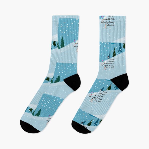 Item preview, Downhill Ski Diva designed and sold by teepossible.