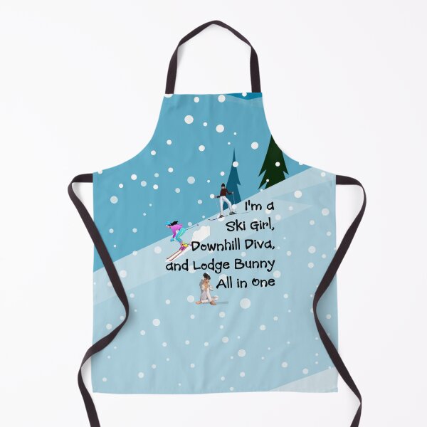 Item preview, Downhill Ski Diva designed and sold by teepossible.