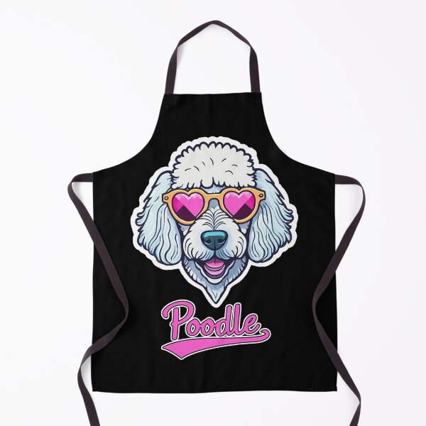 Item preview, Poodle in Heart Shaped Sunglasses designed and sold by KellysComColors.