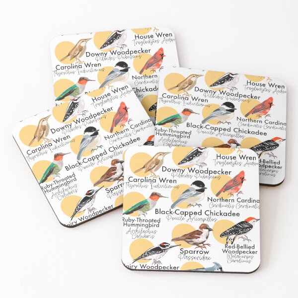 Item preview, Front Yard Birds of Rancho Jardines Del Bosque (no background) designed and sold by BetsyEDesign.