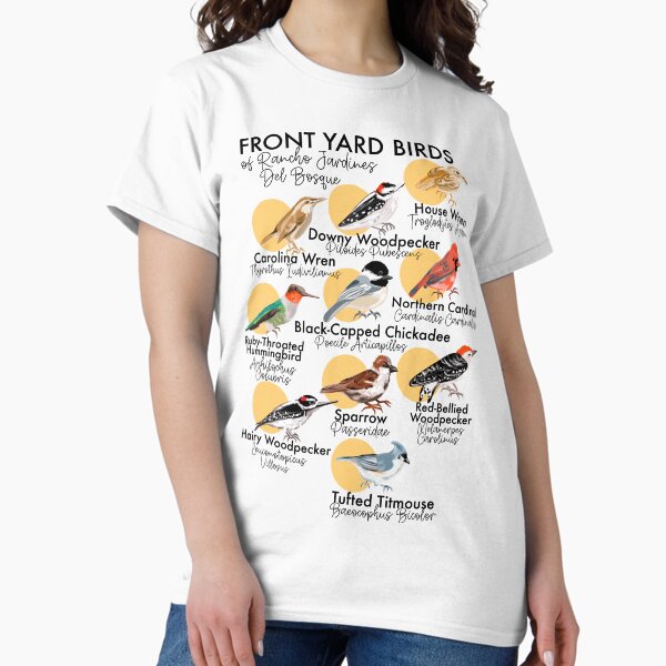Item preview, Front Yard Birds of Rancho Jardines Del Bosque (no background) designed and sold by BetsyEDesign.