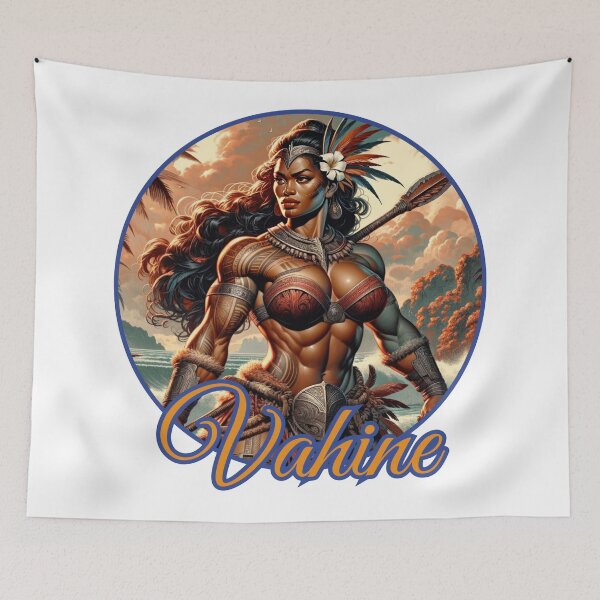 Item preview, Vahine-‘ai’a: The Legendary Female Warrior of Tahitian Folklore designed and sold by RvinJo8.