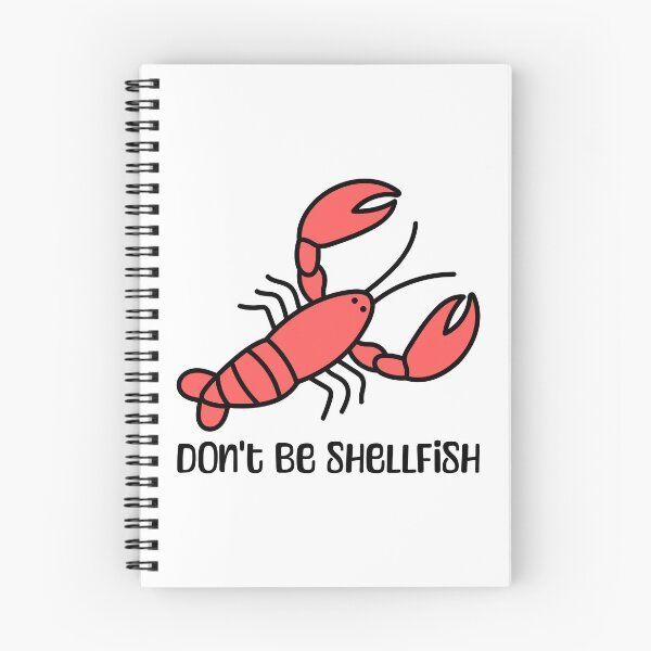 Item preview, Don't Be Shellfish! Cute Lobster Pun designed and sold by PMCreative.