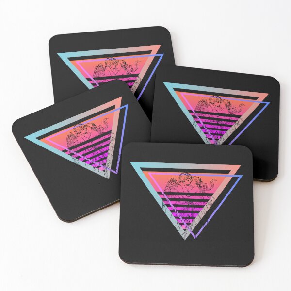 Item preview, Love and fantasy in a retro triangle  designed and sold by MarigoldandLily.