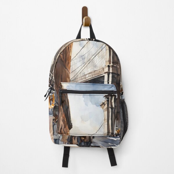 Item preview, Brooklyn Bridge: Iconic Watercolor Artistry on Display designed and sold by LSVart.