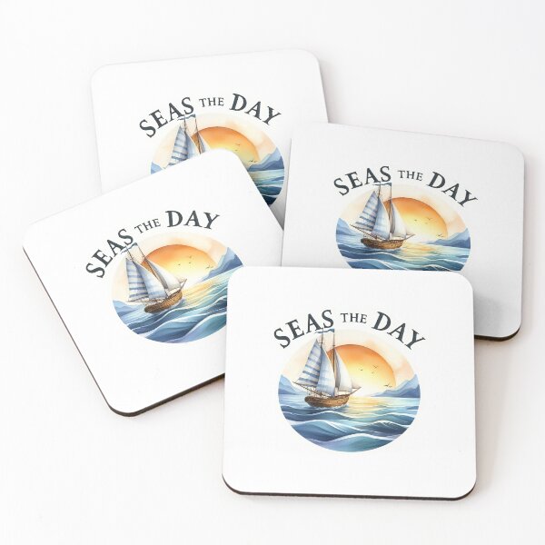 Item preview, Seas the day designed and sold by Made-by-Gus.